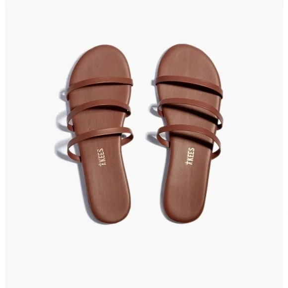TKEES Women's Brown Sandals size 40 / 9 - Picture 5 of 6